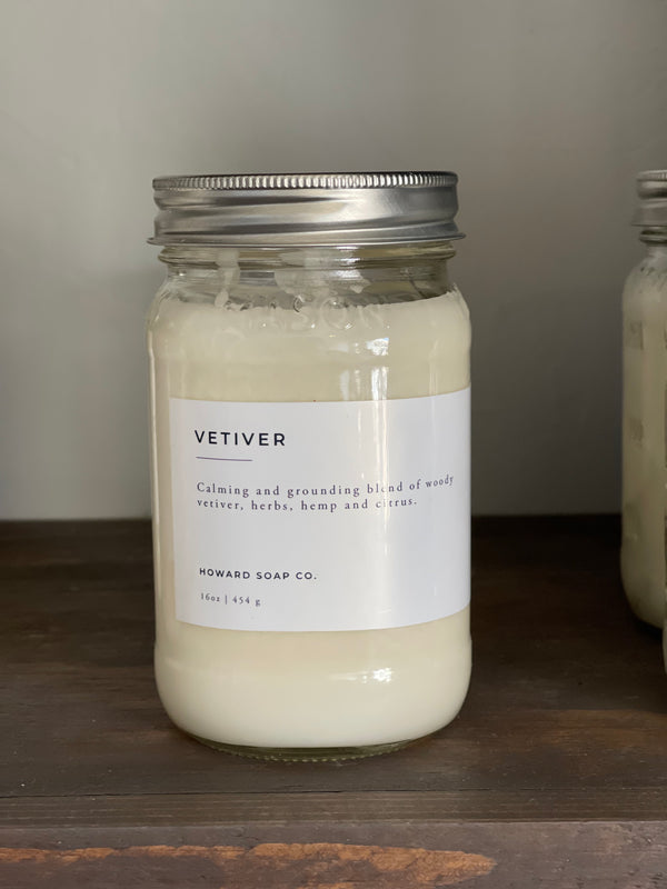 VETIVER CANDLE 16 OZ.